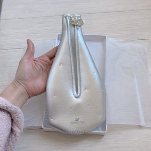 Swarovski Crystal wine / bottle cooler silver
